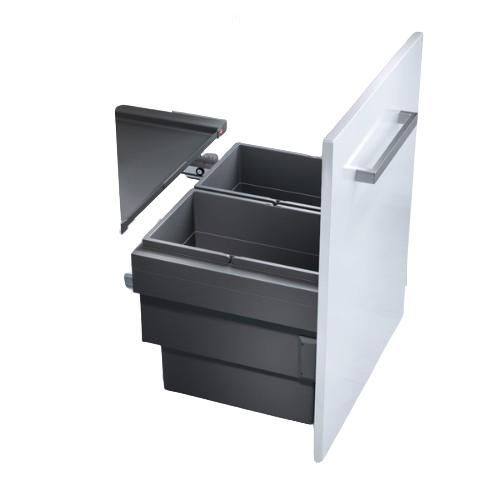 Caixote do Lixo Cargo Synchro 600 - Cargo Synchro 600 Built-in Bin - Hailo - Cucine Oggi - Portugal