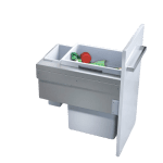 Caixote do Lixo EURO CARGO ST 400 - EURO CARGO ST 400 Built-in Bin - Hailo - Cucine Oggi - Portugal