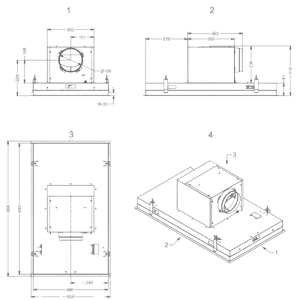 Novy Pureline - Dake - Novy - Portugal - Exaustor - Iluminação