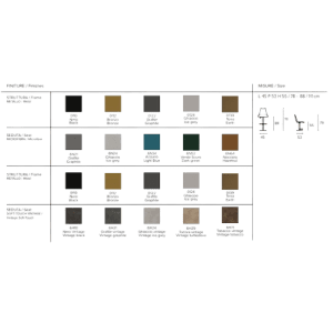 Banco Maiorca - Maiorca Stool - Target Point - Portugal - Medidas - Acabamentos - Ficha Técnica
