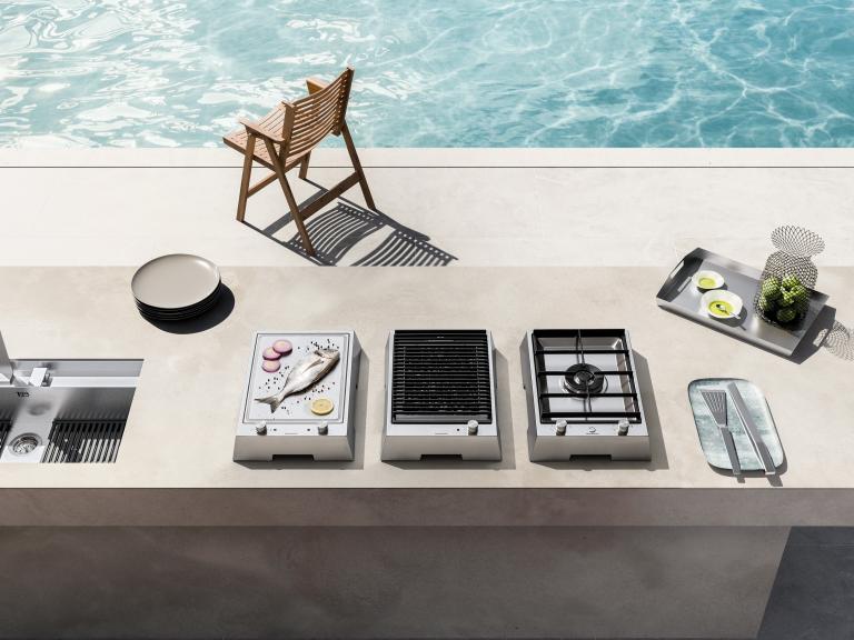 Placa De Fogão Portátil Thalas (1 Gás) - BBQ - Steel Cucine - Grelha Exterior - Placa de Fogão - Cozinha Exterior - Barazza - Portugal Placa De Fogão Portátil Thalas (1 Gás) - BBQ - Steel Cucine - Grelha Exterior - Placa de Fogão - Cozinha Exterior - Barazza - Portugal