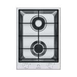 Placa De Fogão Encastre Thalas (2 Gás) - BBQ - Steel Cucine - Grelha Exterior - Placa de Fogão - Cozinha Exterior - Barazza - Portugal