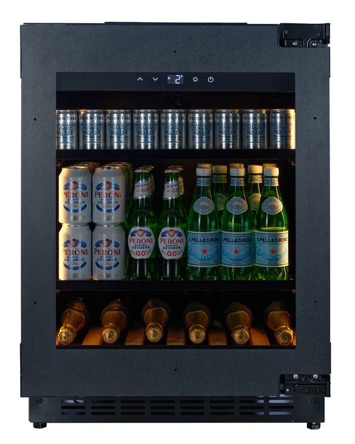 BV34PANEL-TO - Frigorífico para Bebidas com Painel de Controlar -118 L - Abertura por Pressão
