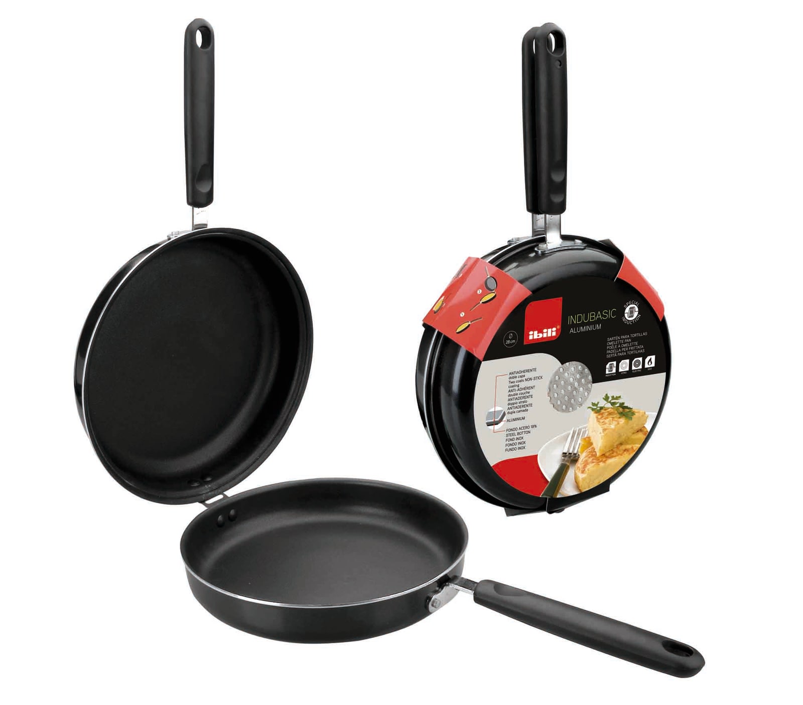 SERTA TORTILHAS INDUBASIC 24 CM