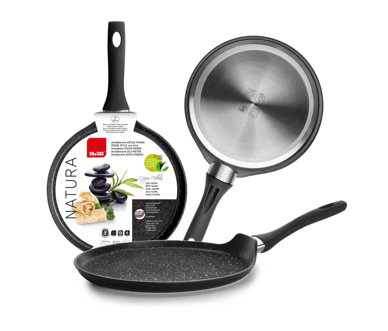 SERTÃ DE CREPES NATURA 25 CM