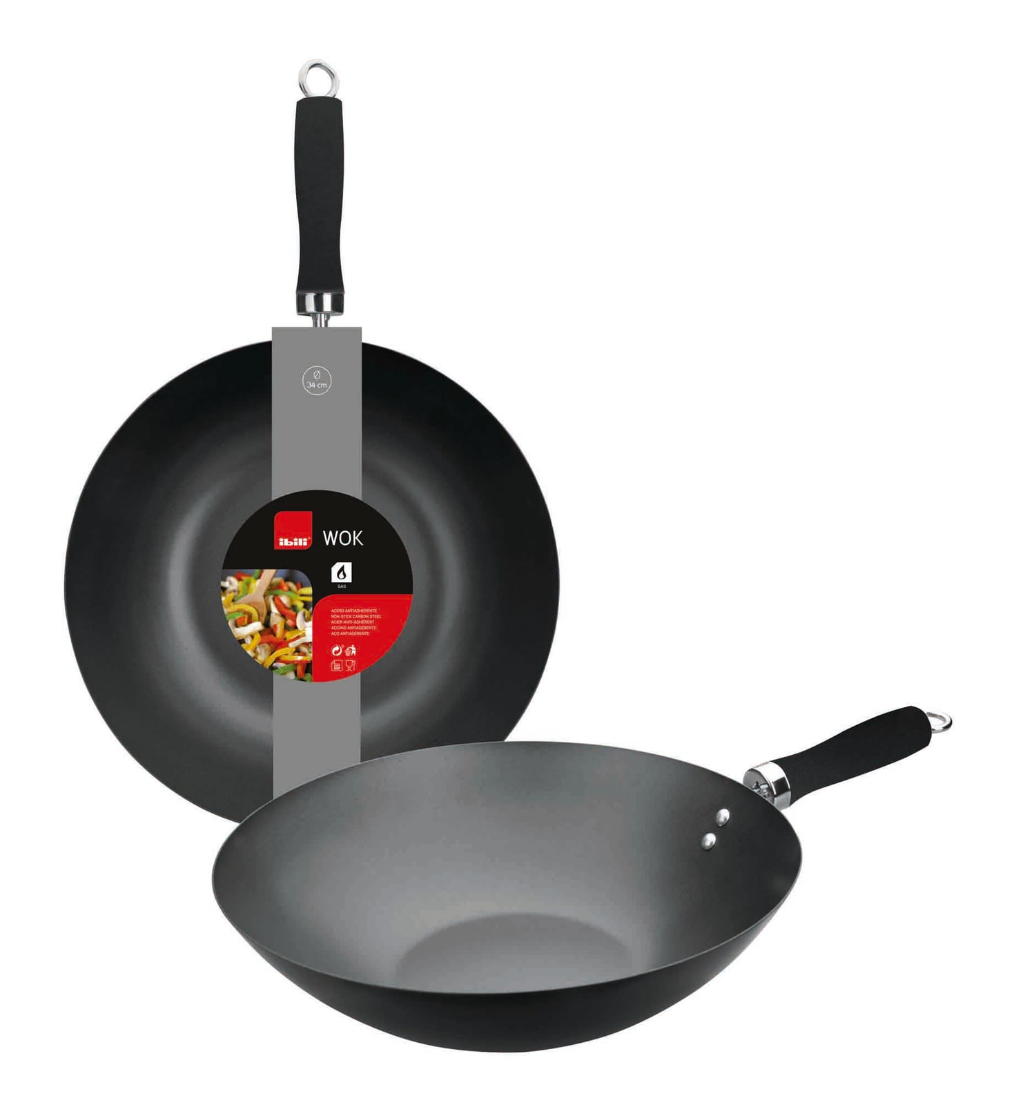 WOK MOKA 30 CM