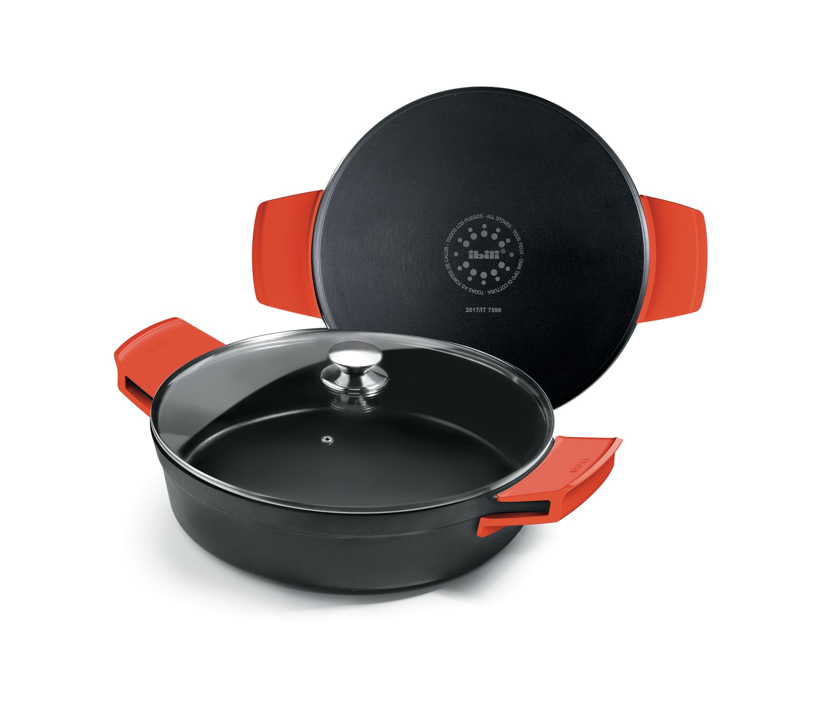 TARTEIRA COM TAMPA EXCELLENT TITANIO 40