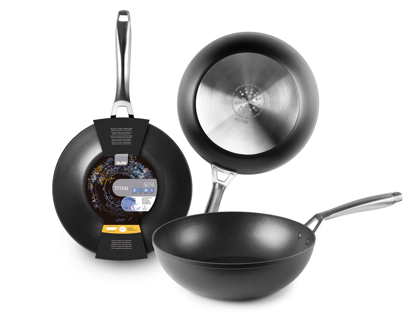 WOK TITAN 30 CM