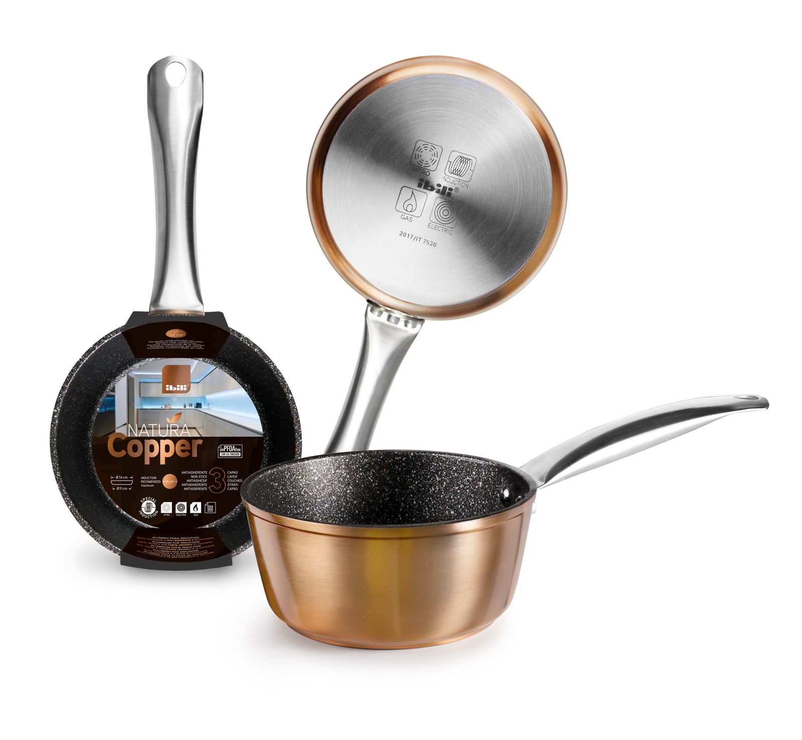 CAÇAROLA NATURA COPPER