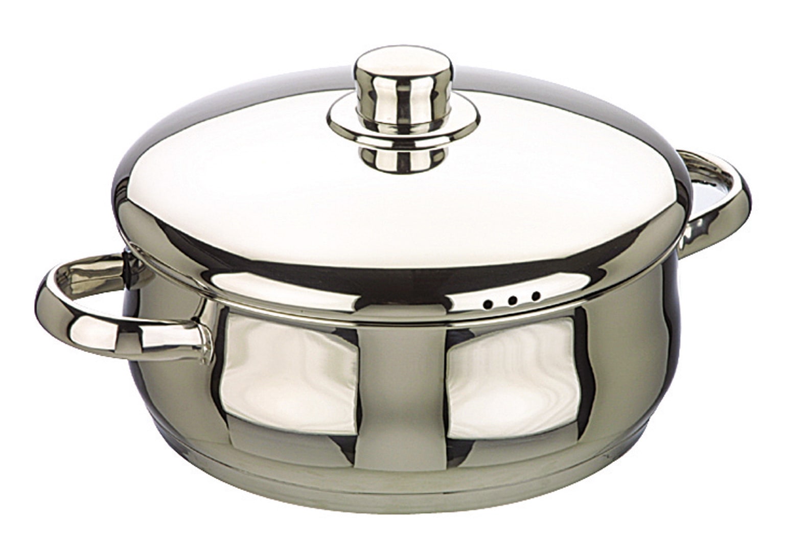 CAÇAROLA COM TAMPA INOX OSLO