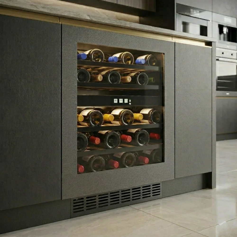 CONSERVADOR DE VINHO PROFUNDIDADE REDUZIDA APAINELAVEL 60 CM